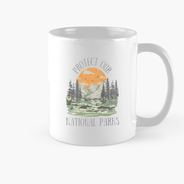 Vintage Protect Our National Parks Mug, Protect Our Parks Mug