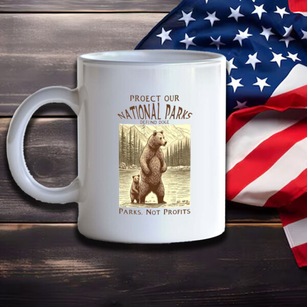 Vintage Protect Our National Parks Mug, Support National Parks Mug