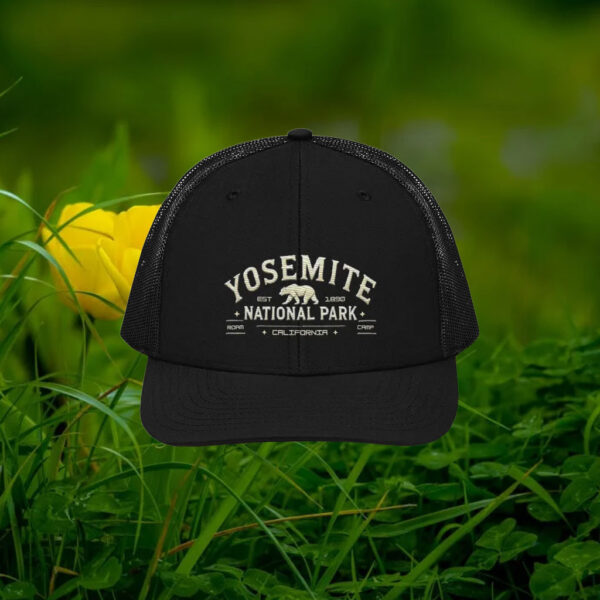 Yosemite National Park Embroidered Trucker Cap